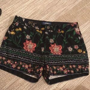 Flower shorts.  Old navy